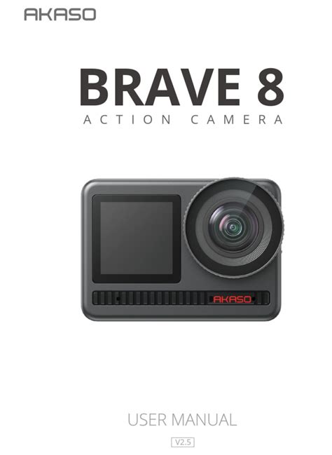 akaso brave 8 manual